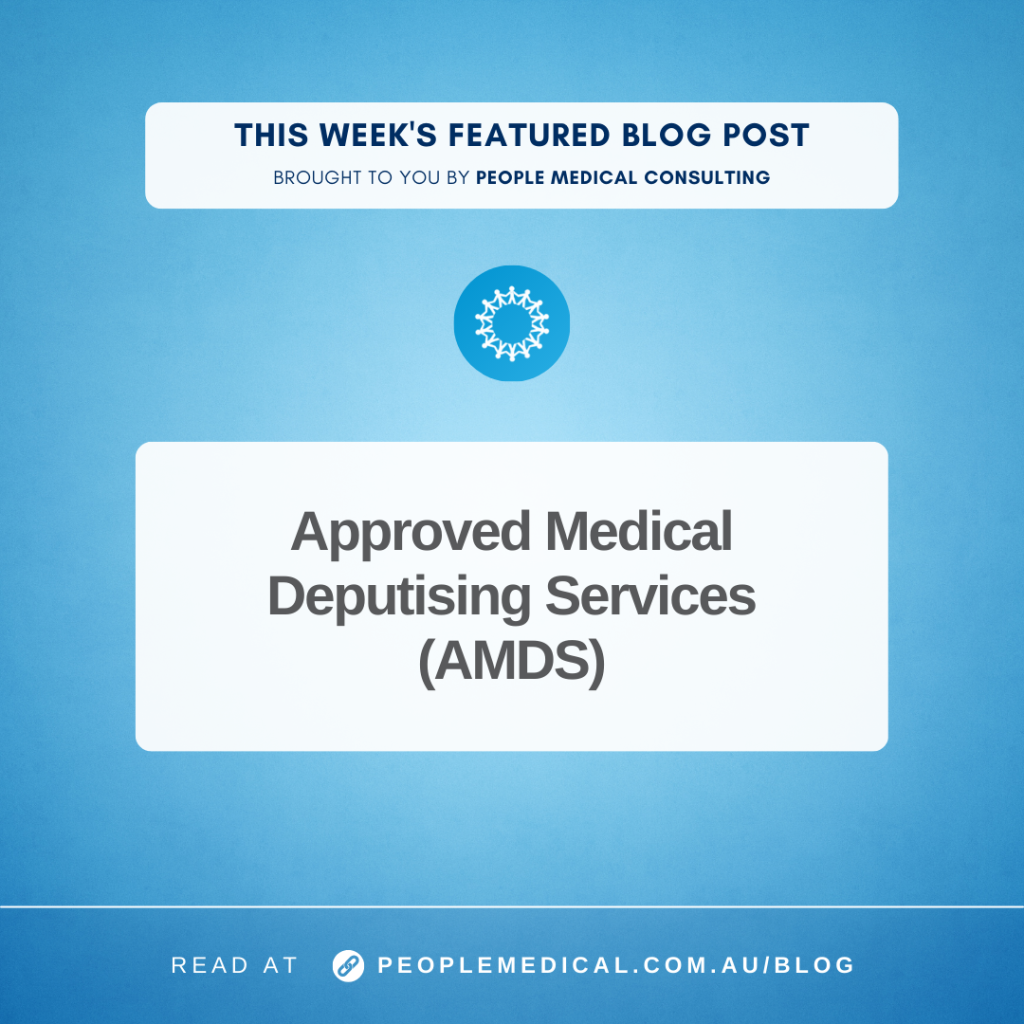 Approved Medical Deputising Services (AMDS)